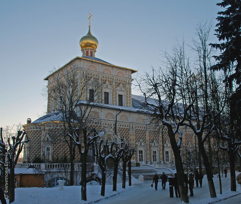 Церковь Сергия Радонежского в Троице-Сергиевой лавре
