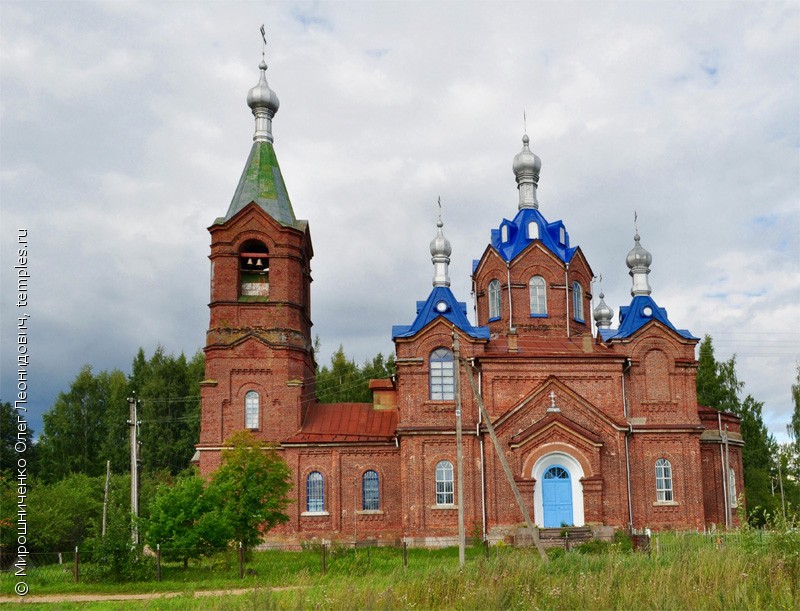 Церковь Николая Чудотворца в Каменном Конце