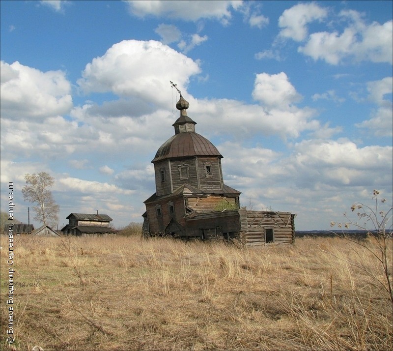 Церковь Петра и Павла в Шокино