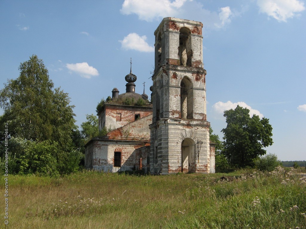 Церковь Николая Чудотворца в Алексино