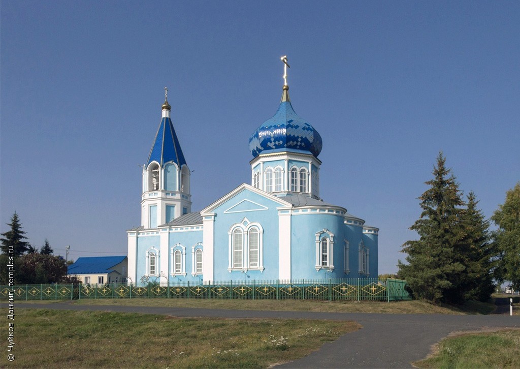 Церковь Иконы Божией Матери Знамение Курская Коренная в Тазово