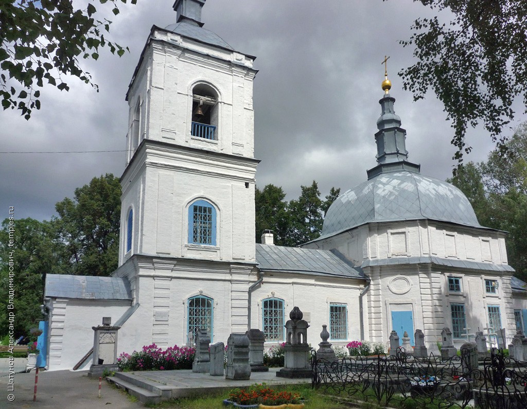 Церковь Семи отроков Эфесских на Завальном кладбище в Тобольске