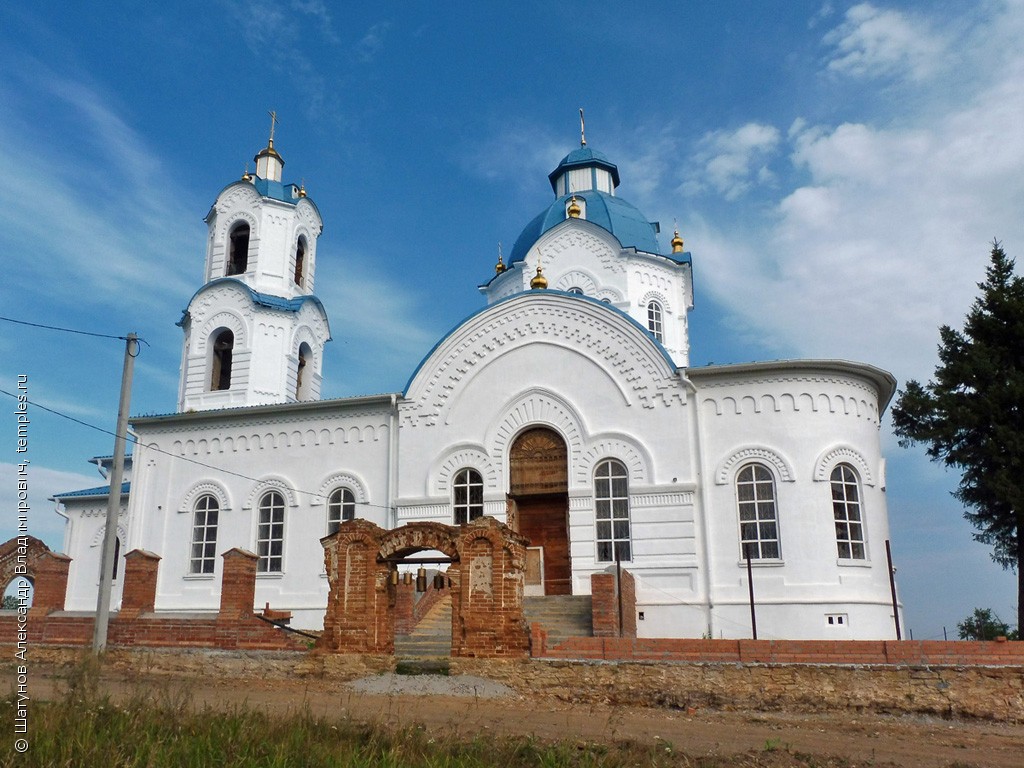 Церковь Покрова Пресвятой Богородицы в Булзи