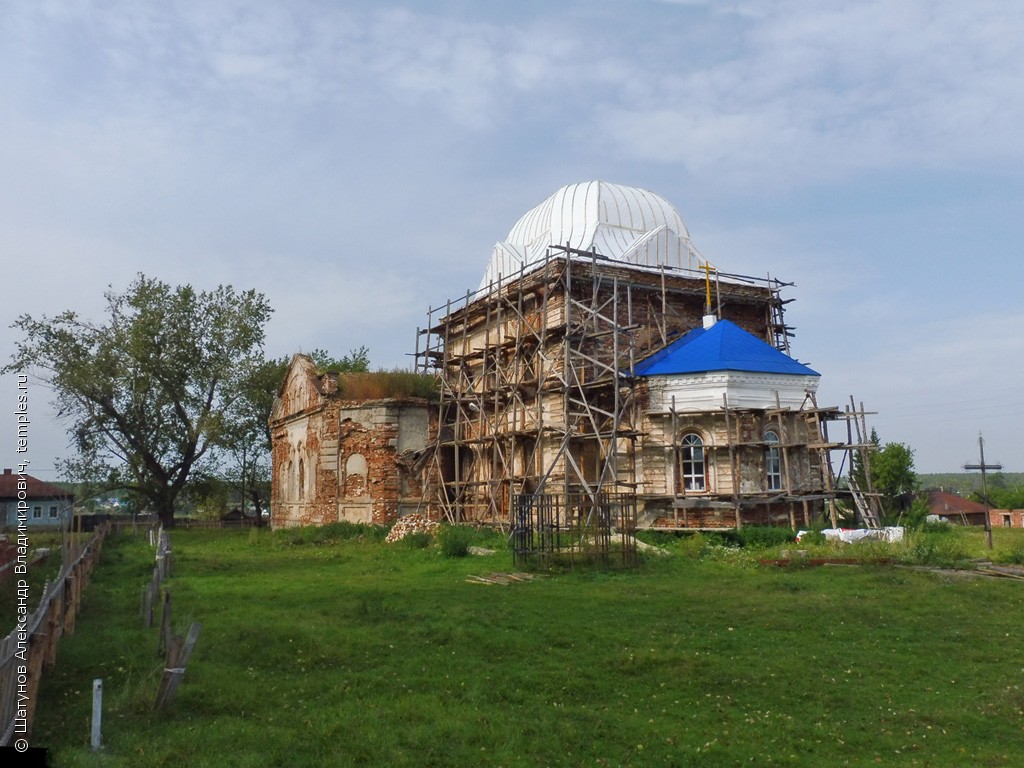 Церковь Вознесения Господня в Багаряке