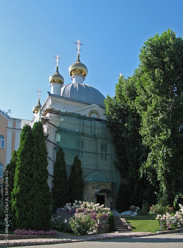 Церковь Сергия Радонежского в Алексиевском Акатовом монастыре