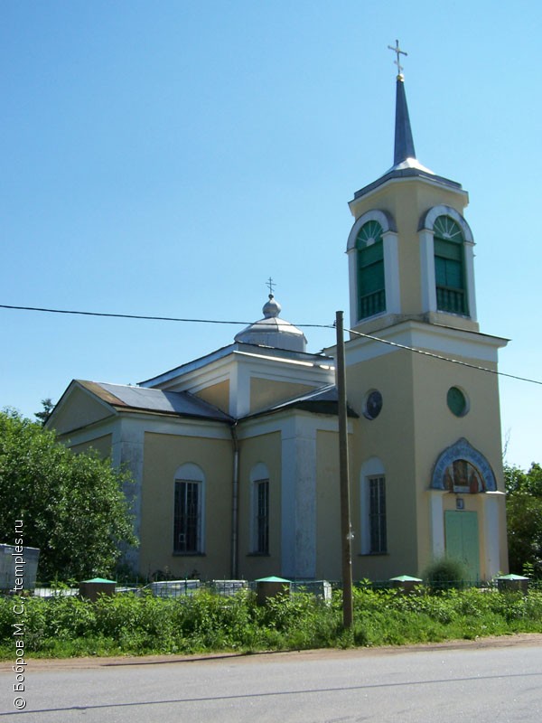 Церковь Воскресения Словущего в Яблоницах