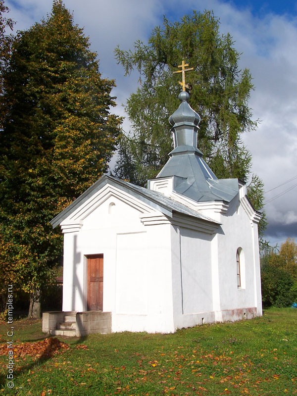 Часовня Иконы Божией Матери Тихвинская в Загорье