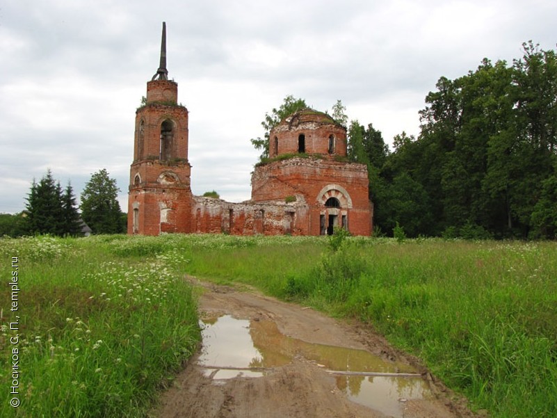 Церковь Воскресения Словущего в Купрово