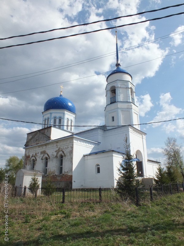 Церковь Николая Чудотворца в Заречье в Чаплыгине