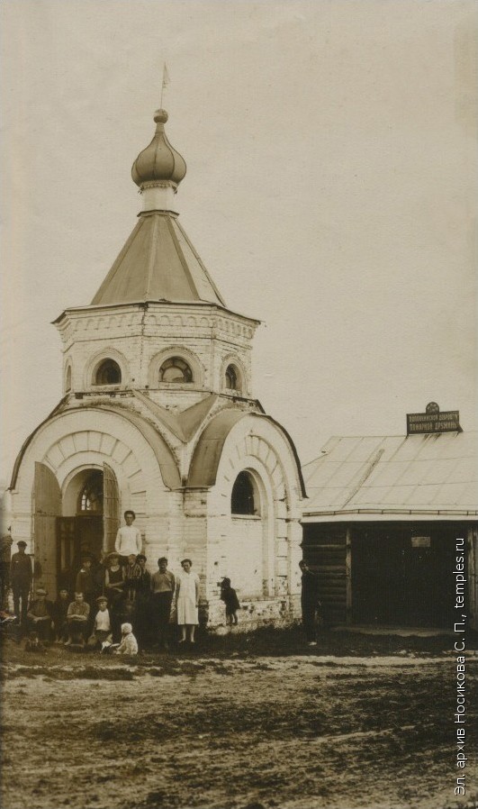 Часовня в Поповкино