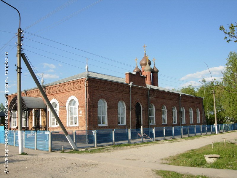 Церковь Покрова Пресвятой Богородицы в Елизаветинской