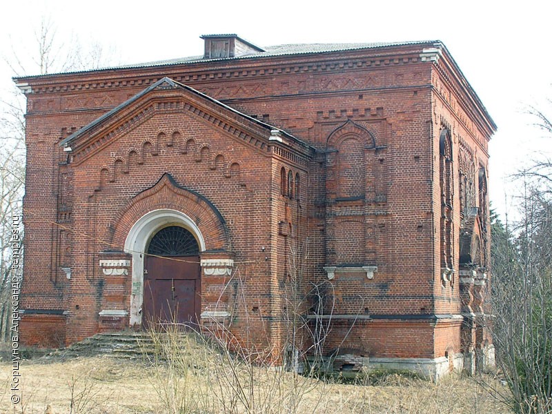 Церковь Иконы Божией Матери Страстная в Дмитровском Кашинском монастыре