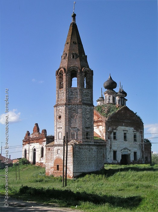Церковь Николая Чудотворца в Каменках