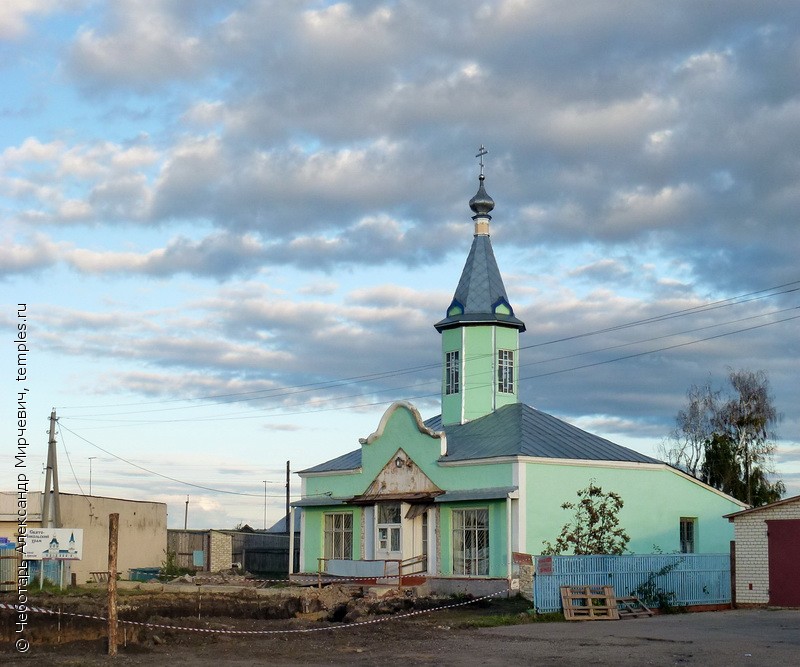 Церковь Николая Чудотворца в Горелом (временная)