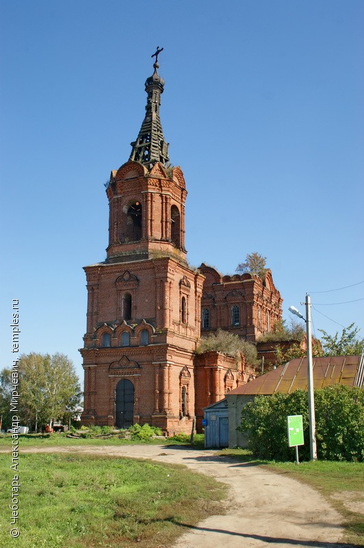 Церковь Николая Чудотворца в Алкужинских Борках