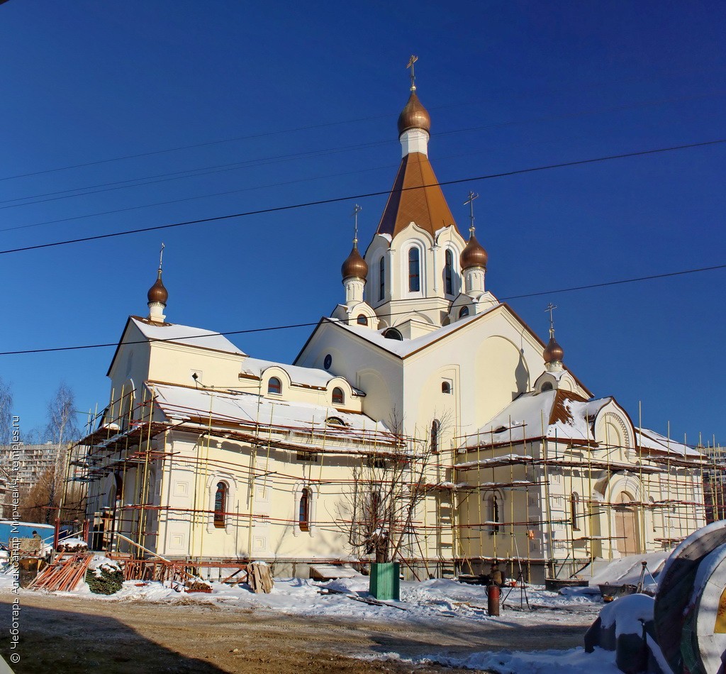 Церковь Иконы Божией Матери Неопалимая Купина в Отрадном