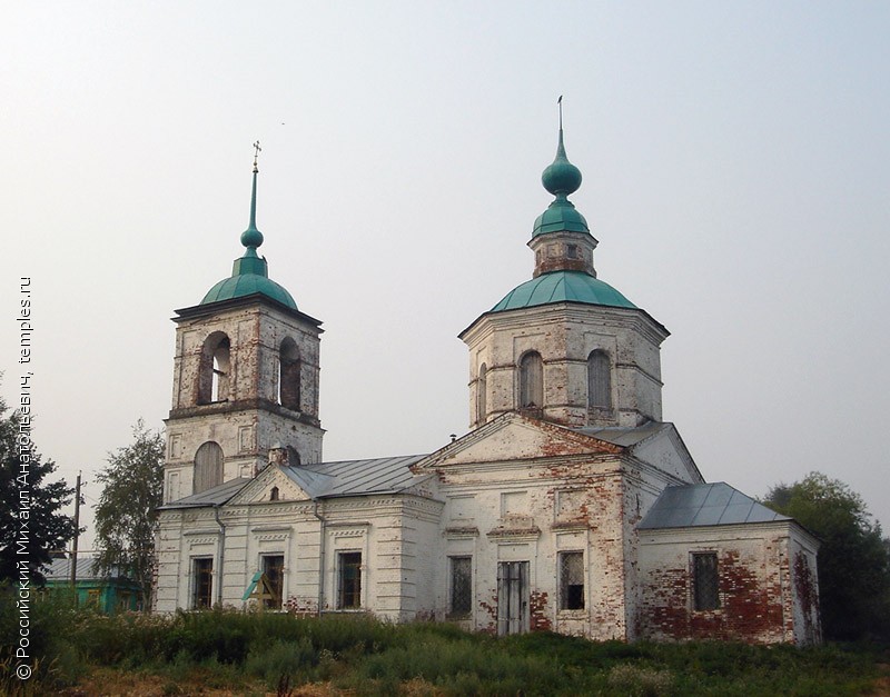 Церковь Иоанна Богослова в Оликово