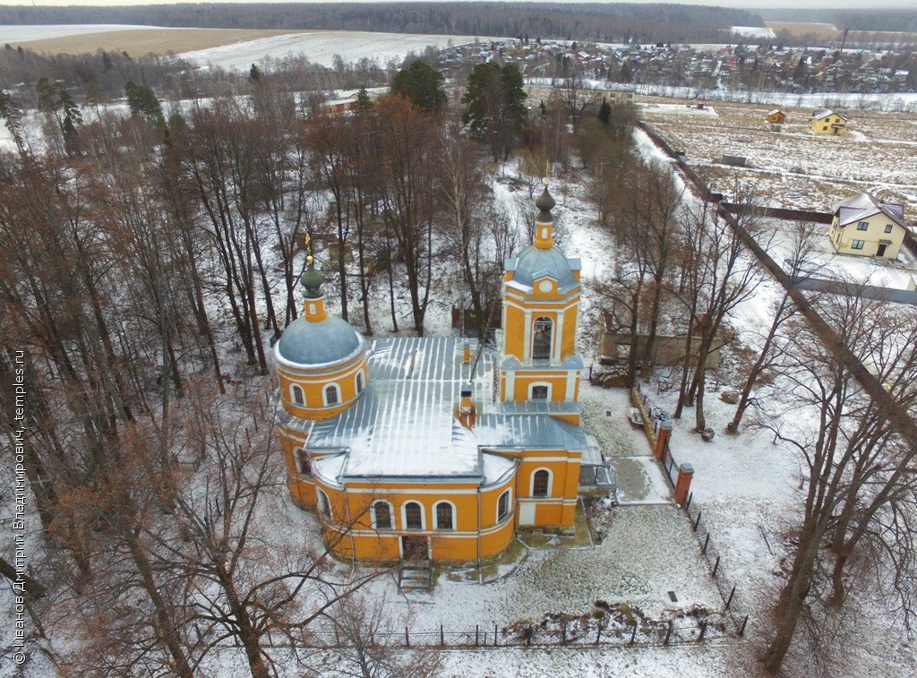 Церковь Спаса Нерукотворного Образа в Спас-Торбеево (каменная)