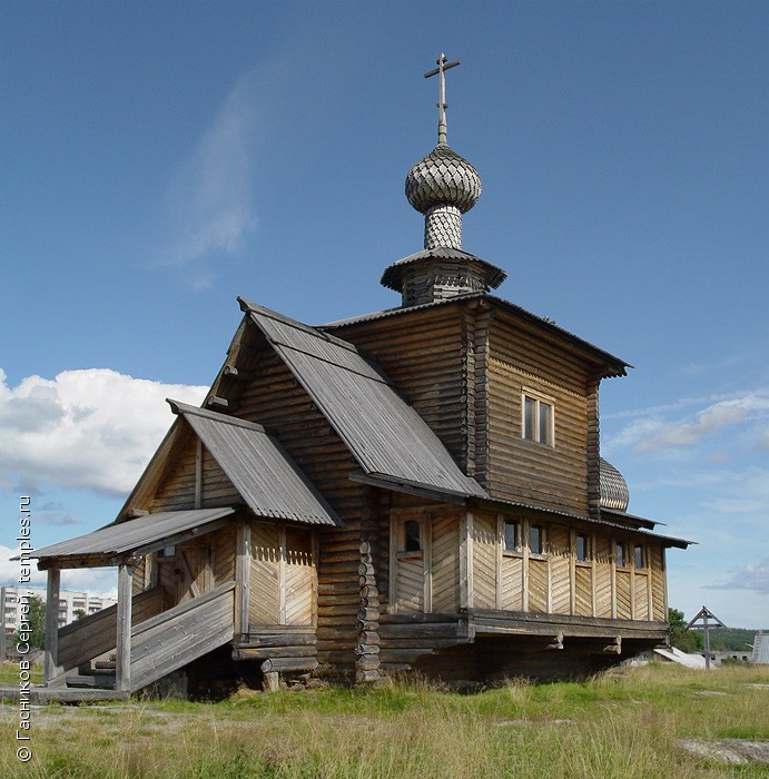Церковь Варлаама Керетского в Чупе (деревянная)