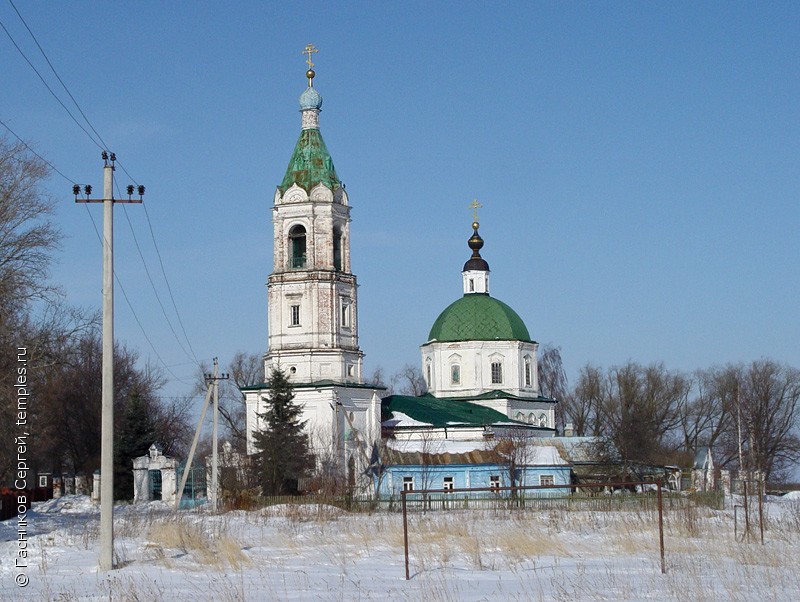 Церковь Воздвижения Честного Креста Господня в Марчугах