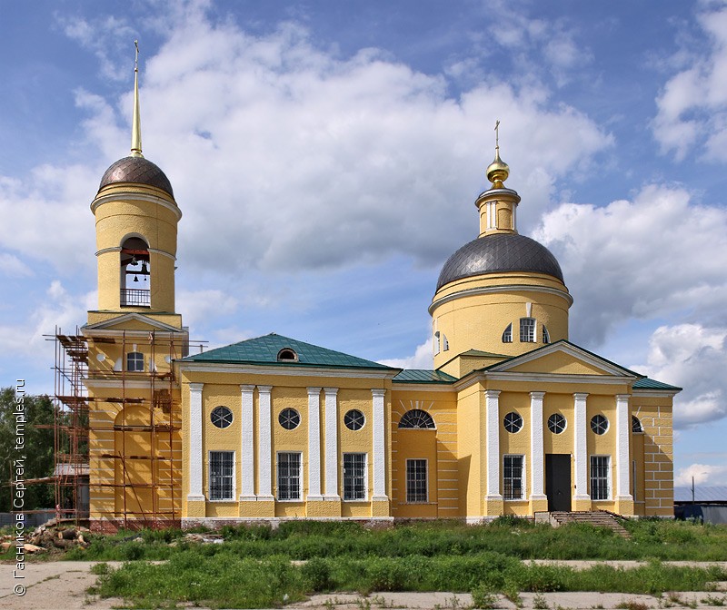 Церковь Иконы Божией Матери Всех Скорбящих Радость в Шарапово