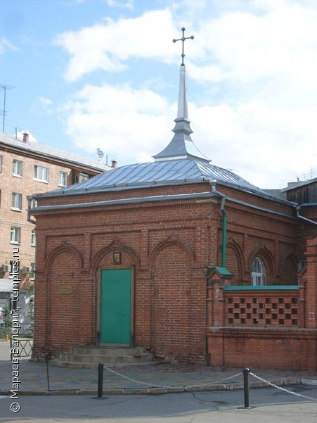 Часовня Иконы Божией Матери Иверская в Благовещенском Красноярском монастыре