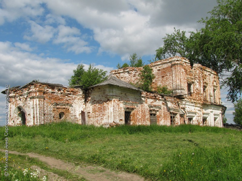 Церковь Николая Чудотворца в Верхнем Койдокурье