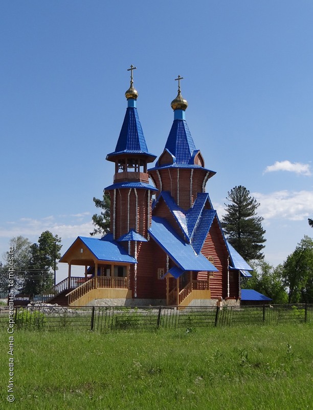 Церковь Иконы Божией Матери Тихвинская в Атиге