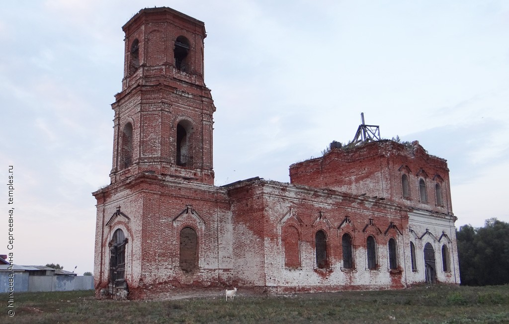 Церковь Воскресения Словущего в Гусихе