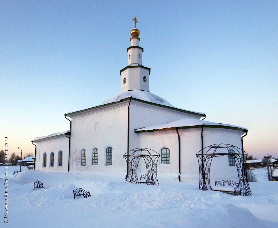Церковь Стефана, епископа Великопермского, в Михаило-Архангельском Усть-Вымском монастыре
