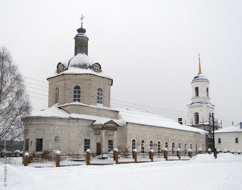 Церковь Покрова Пресвятой Богородицы в Адышево