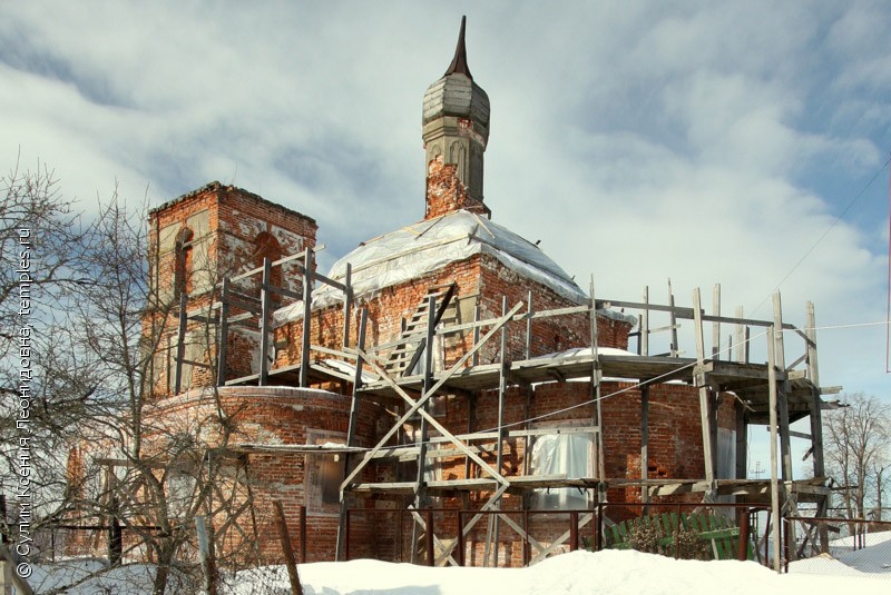Церковь Воскресения Словущего в Захарьино