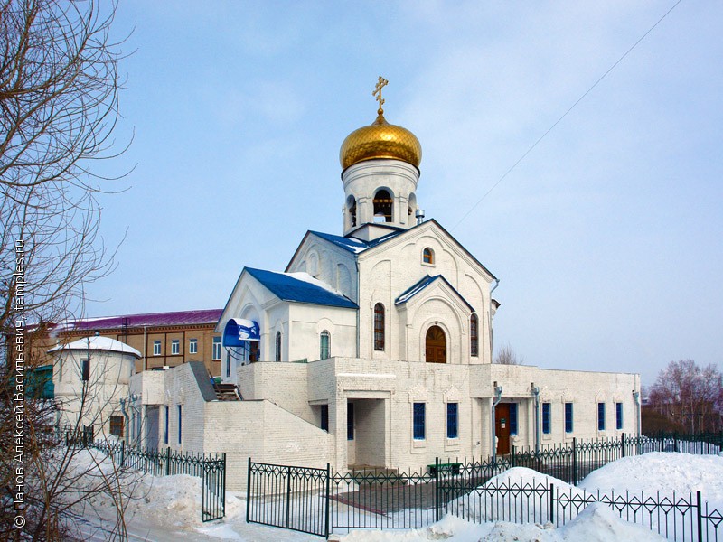 Церковь Симеона Верхотурского в Златоусте (новая)