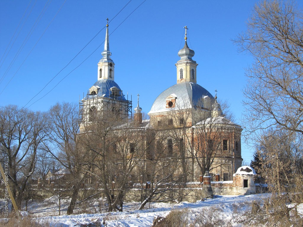 Церковь Воскресения Христова в Любичах