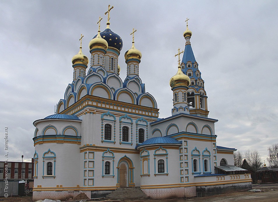 Церковь Иконы Божией Матери Неувядаемый Цвет в Рублёво