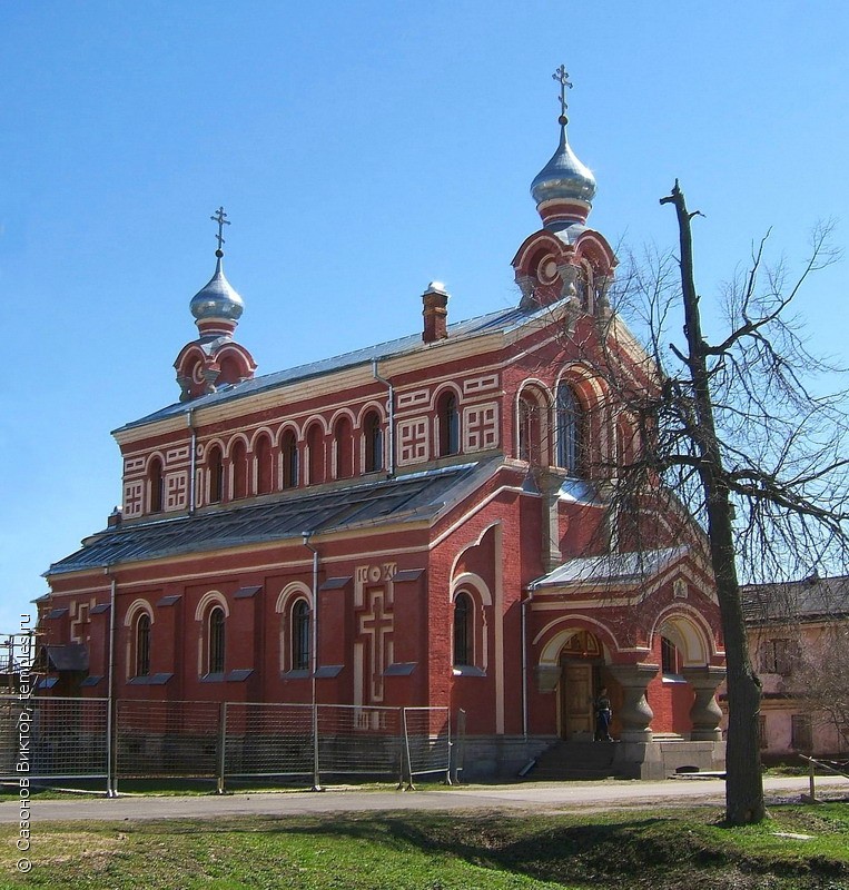 Церковь Иоанна Златоуста в Староладожском Никольском монастыре