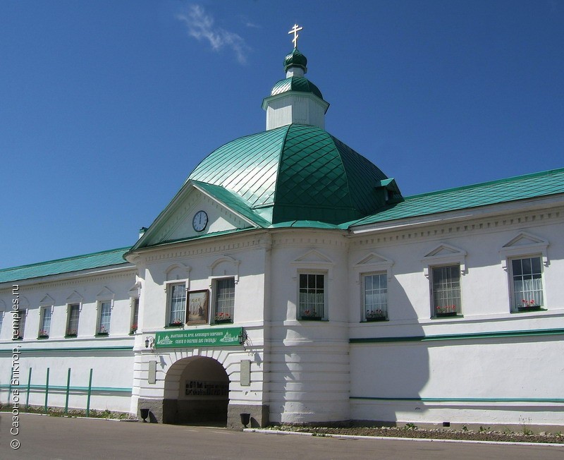 Церковь Николая Чудотворца в Александро-Свирском монастыре