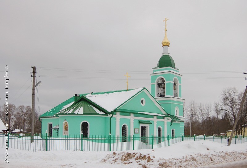 Церковь Иоанна Кронштадтского в Карамышево