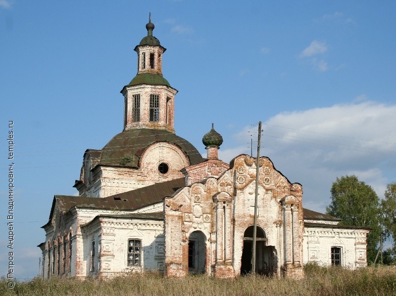 Церковь Николая Чудотворца в Сырьянах