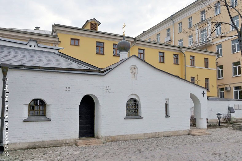 Часовня Серафима Саровского в Марфо-Мариинской обители сестер милосердия