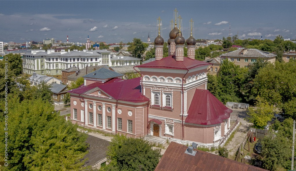Церковь Георгия Победоносца за лавками