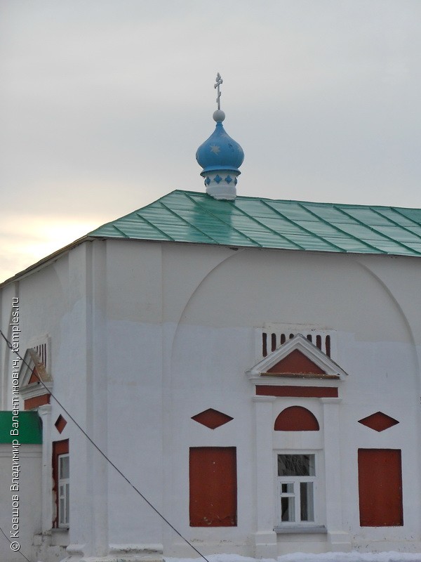 Церковь Усекновения Главы Иоанна Предтечи в Троицком Скановом монастыре