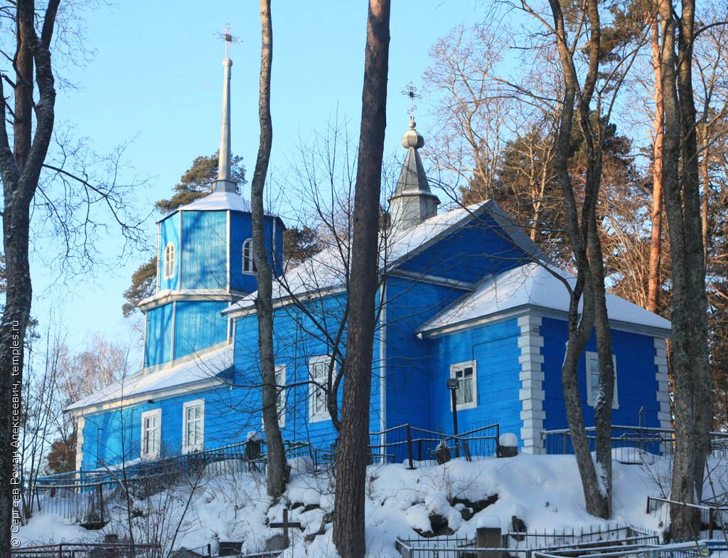 Церковь Иконы Божией Матери Казанская в Пушкинских Горах