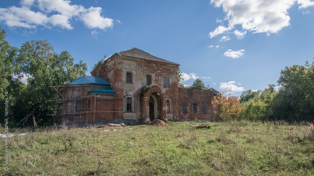 Церковь Николая Чудотворца в Багряж-Никольском