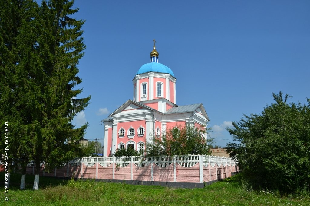 Церковь Георгия Победоносца в Хомутово