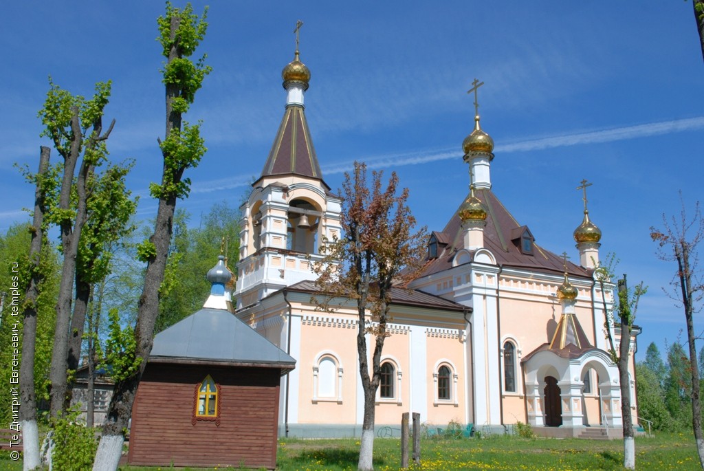 Церковь Иконы Божией Матери Владимирская в Жарковском (новая)