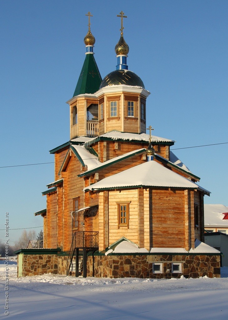 Церковь Покрова Пресвятой Богородицы в Старобелокурихе