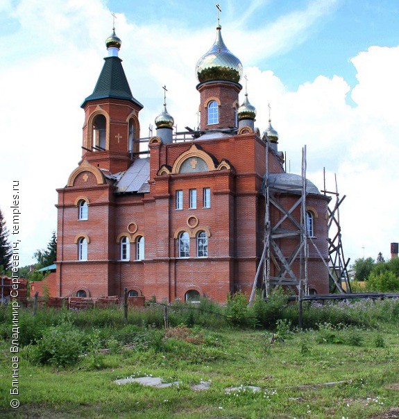 Церковь Сергия Радонежского в Боровом