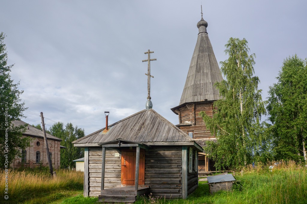 Часовня Димитрия Солунского в Верхней Уфтюге