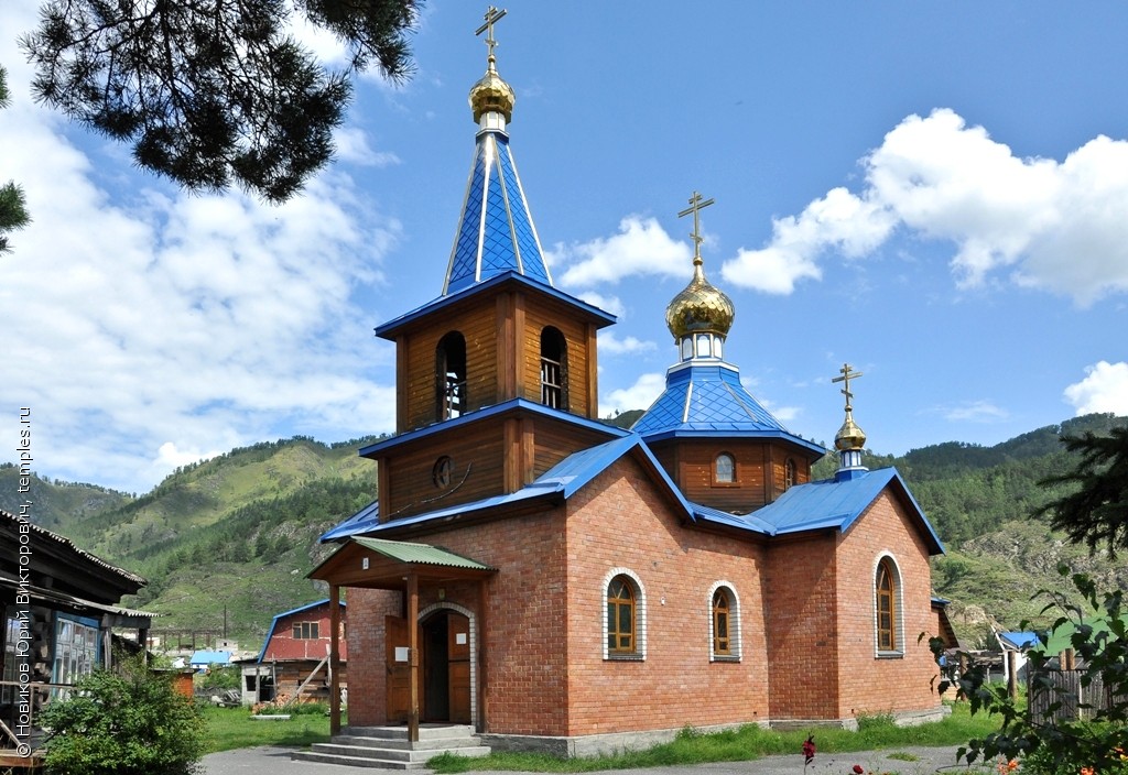 Церковь Иконы Божией Матери Всех Скорбящих Радость в Чемале